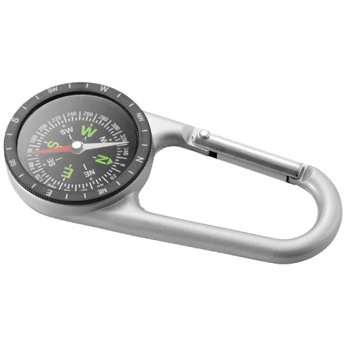 Destiny Compass Carabiner - Silver