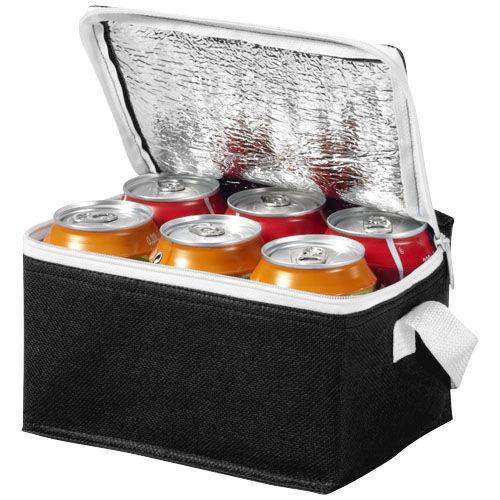 Spectrum 6-Can Non-Woven Cooler Bag - Black