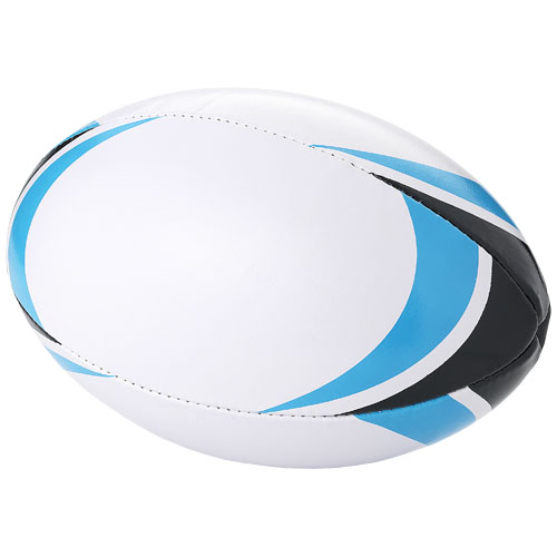 Stadium Rugby Ball - White, Blue
