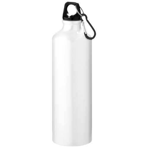 Pacific 770 ml Sport Bottle With Carabiner - White