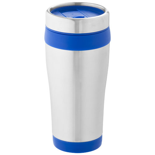 Elwood 410 ml Insulated Tumbler - Silver, Blue