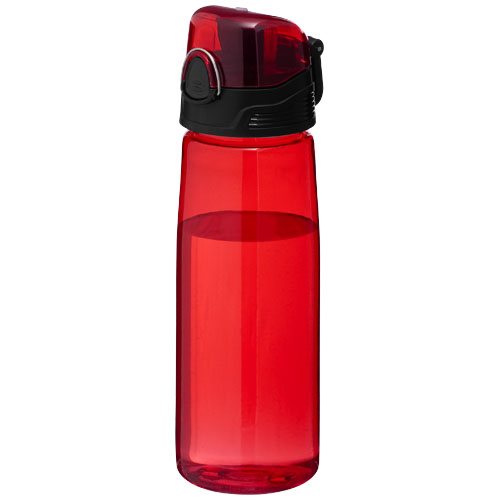 Capri 700 ml Sport Bottle - Transparent Red