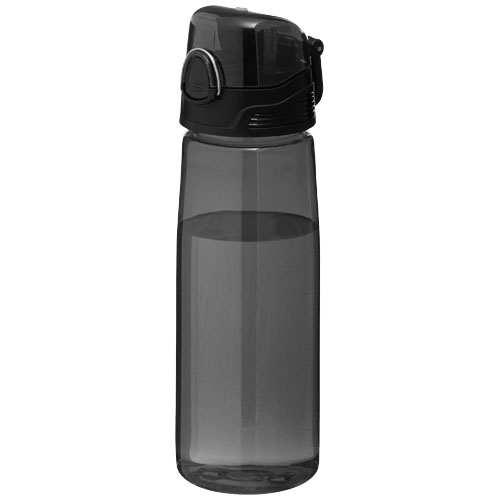 Capri 700 ml Sport Bottle - Transparent Black