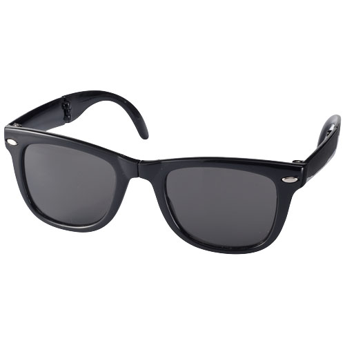 Sun Ray Foldable Sunglasses - Black