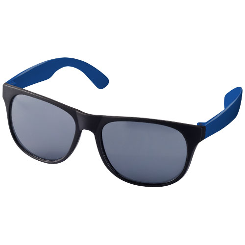 Retro Duo-Tone Sunglasses - Blue, Black