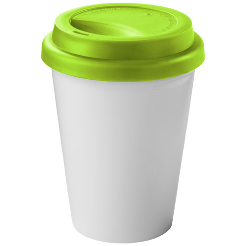 Zamzam 330 ml Insulated Tumbler - White, Lime Green