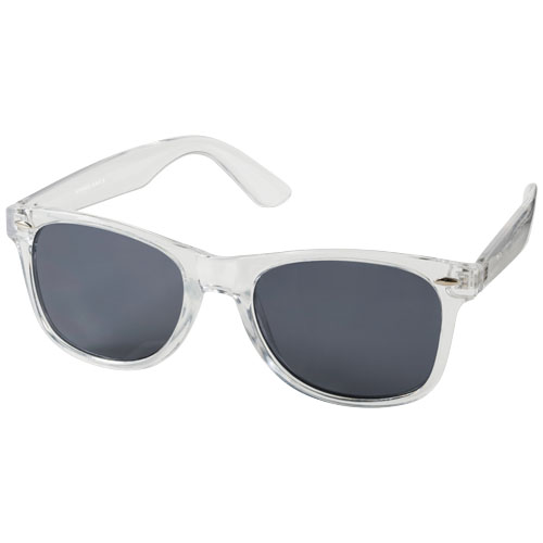 Sun Ray Sunglasses With Crystal Frame - Transparent Clear