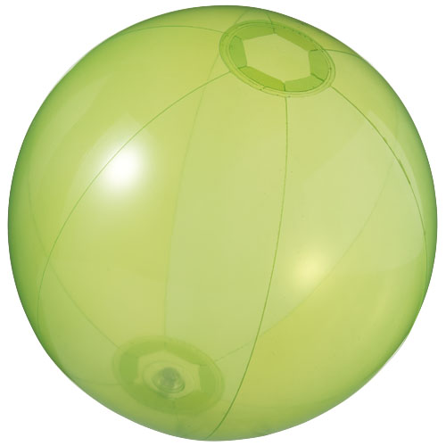 Ibiza Transparent Beach Ball - Transparent Green