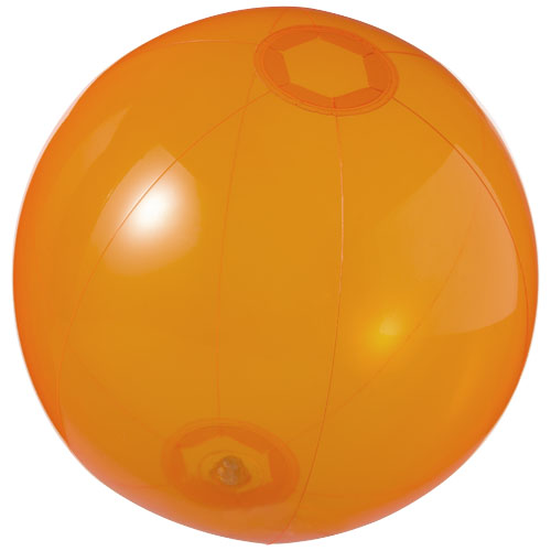 Ibiza Transparent Beach Ball - Transparent Orange