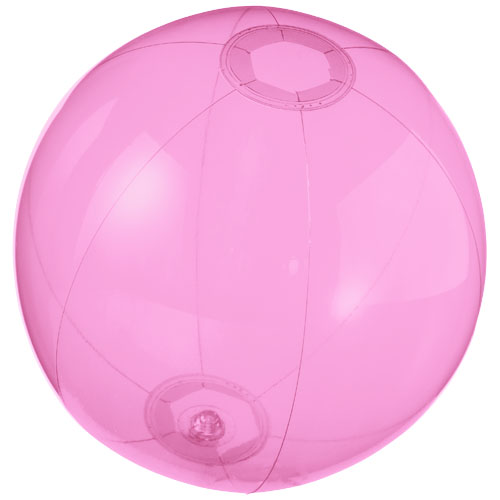 Ibiza Transparent Beach Ball - Pink