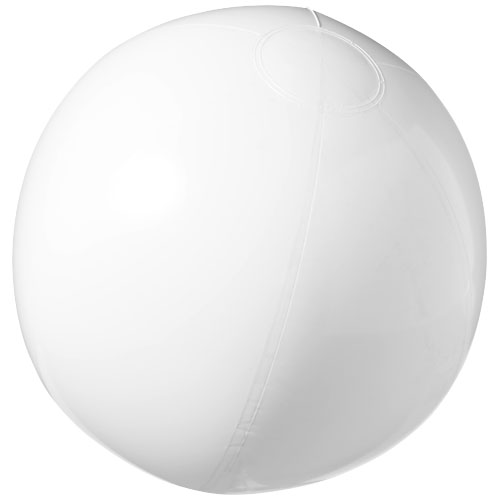 Bahamas Solid Beach Ball - White