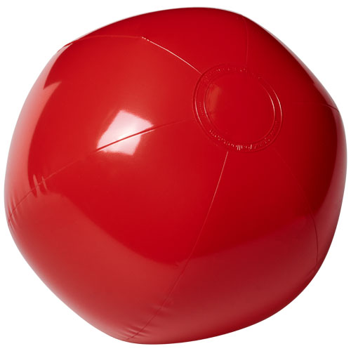 Bahamas Solid Beach Ball - Red