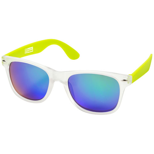 California Exclusively Designed Sunglasses - Lime, Transparent