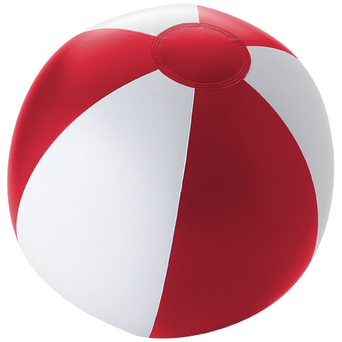Palma Solid Beach Ball - Red, White