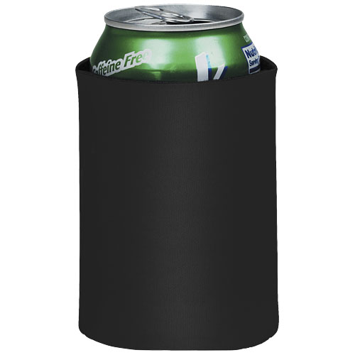 Crowdio Insulated Collapsible Foam Can Holder - Black