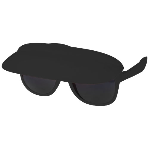 Miami Sunglasses With Visor - Black
