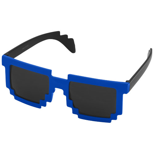 Pixel Sunglasses - Black, Royal Blue