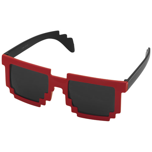 Pixel Sunglasses - Black, Red