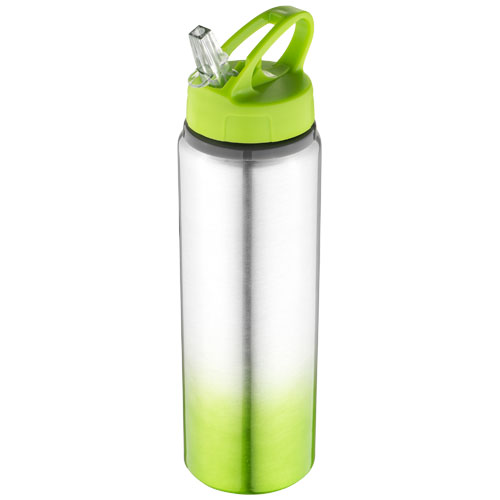 Gradient 740 ml Sport Bottle - Lime, Silver