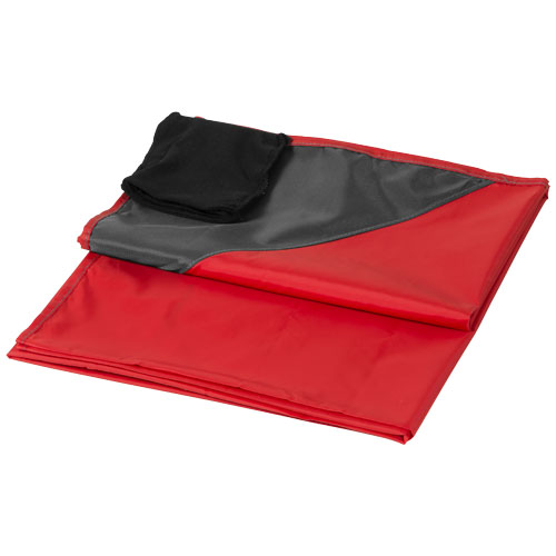 Stow-And-Go Water-Resistant Picnic Blanket - Red