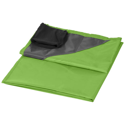 Stow-And-Go Water-Resistant Picnic Blanket - Lime Green