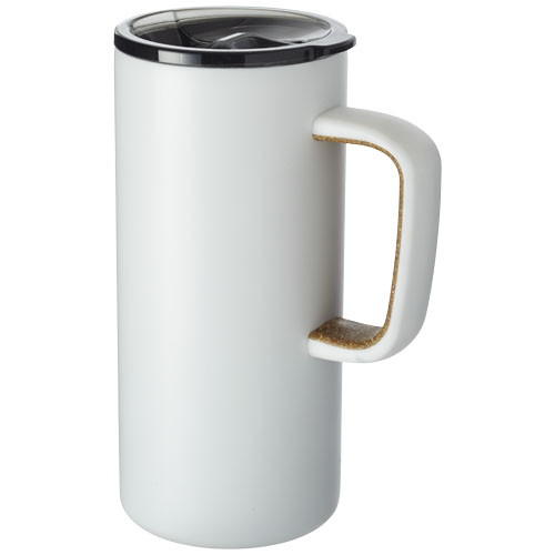 Valhalla 500 ml Copper Vacuum Insulated Mug - White