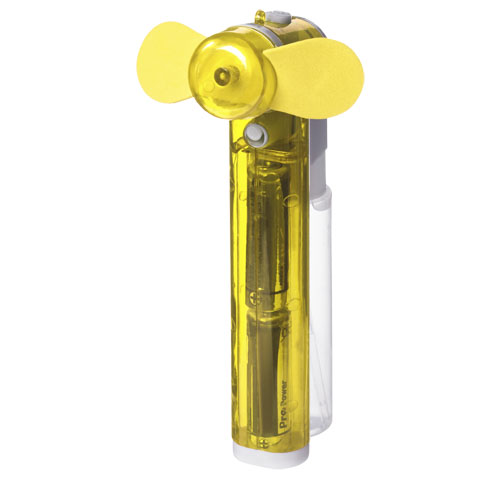 Fiji Water Pocket Fan - Yellow