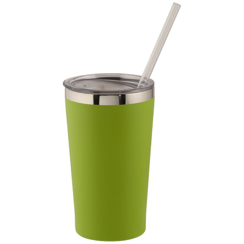 Thor 475 ml Copper Vacuum Insulated Tumbler - Lime Green
