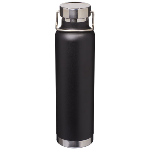 Thor 650 ml Copper Vacuum Insulated Sport Bottle - Black