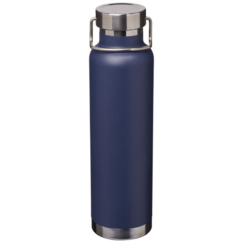Thor 650 ml Copper Vacuum Insulated Sport Bottle - Navy