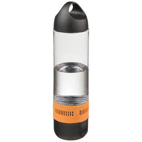 Ace 500 ml Sports Bottle With Bluetooth® Speaker - Orange