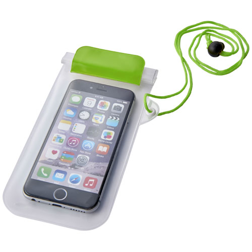 Mambo Waterproof Smartphone Storage Pouch - Lime Green