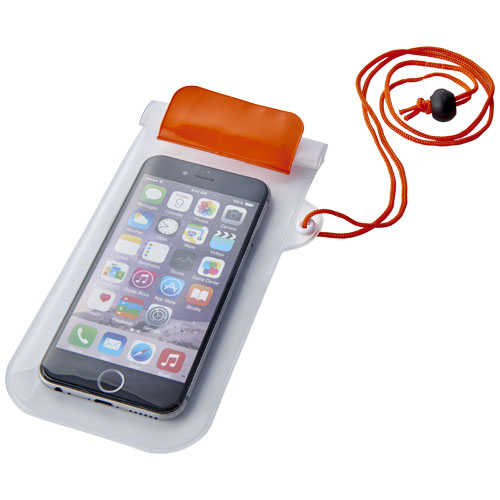 Mambo Waterproof Smartphone Storage Pouch - Orange