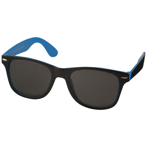 Sun Ray Sunglasses With Two Coloured Tones - Process Blue, Black