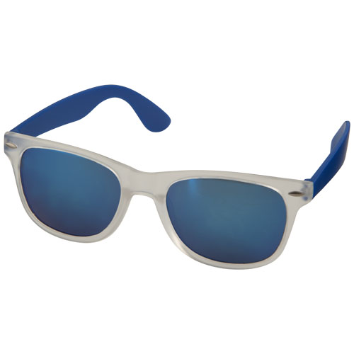 Sun Ray Sunglasses With Mirrored Lenses - Royal Blue