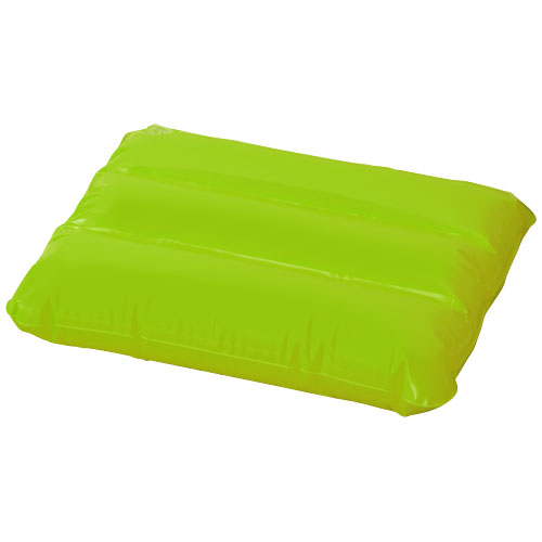 Wave Inflatable Pillow - Lime Green