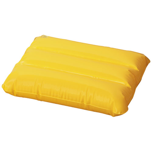Wave Inflatable Pillow - Yellow