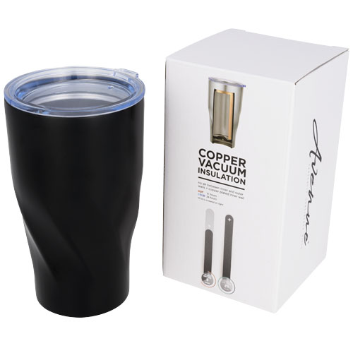 Hugo 470 ml Copper Vacuum Insulated Tumbler - Black