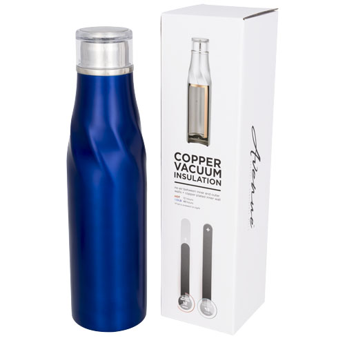 Hugo 650 ml Seal-Lid Copper Vacuum Insulated Bottle - Blue