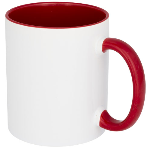 Pix 330 ml Ceramic Sublimation Colour Pop Mug - Red