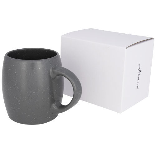 Stone 590 ml Ceramic Mug - Grey