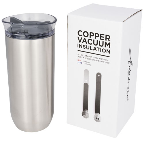 Twist 470 ml Copper Vacuum Insulated Tumbler - Silver