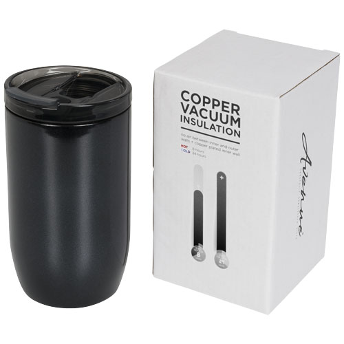 Lagom 380 ml Copper Vacuum Insulated Tumbler - Black