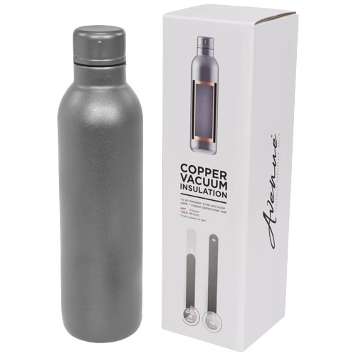 Thor 510 ml Copper Vacuum Insulated Sport Bottle - Grey