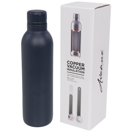 Thor 510 ml Copper Vacuum Insulated Sport Bottle - Blue