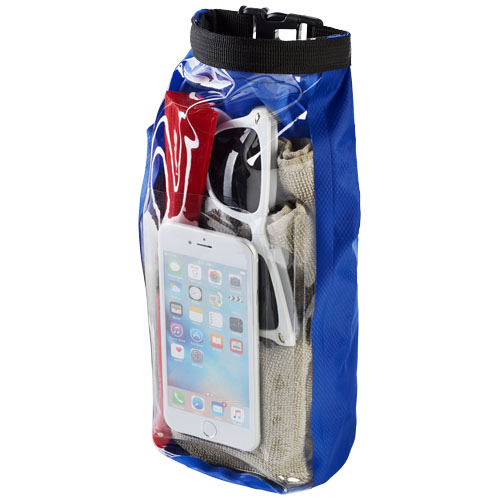 Tourist 2 Litre Waterproof Bag With Phone Pouch - Royal Blue