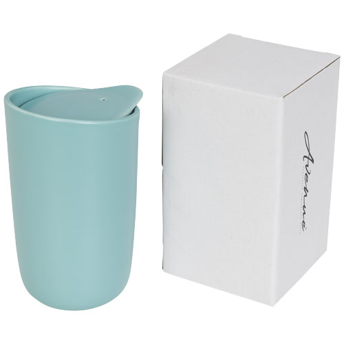 Mysa 410 ml Double-Walled Ceramic Tumbler - Mint