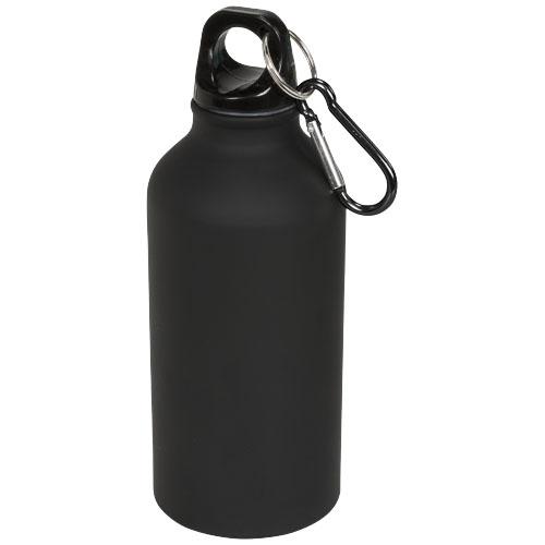 Oregon 400 ml Matte Sport Bottle With Carabiner - Black