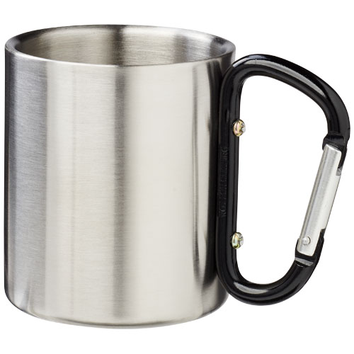Alps 200 ml Insulated Mug With Carabiner - Black