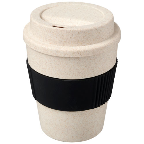 Oka 350 ml Wheat Straw Tumbler - Black